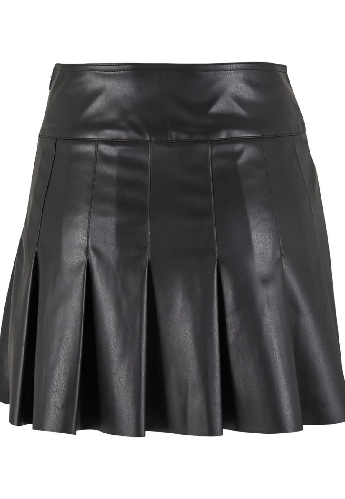Urban Classics Synthetic Leather Pleated - Minihame