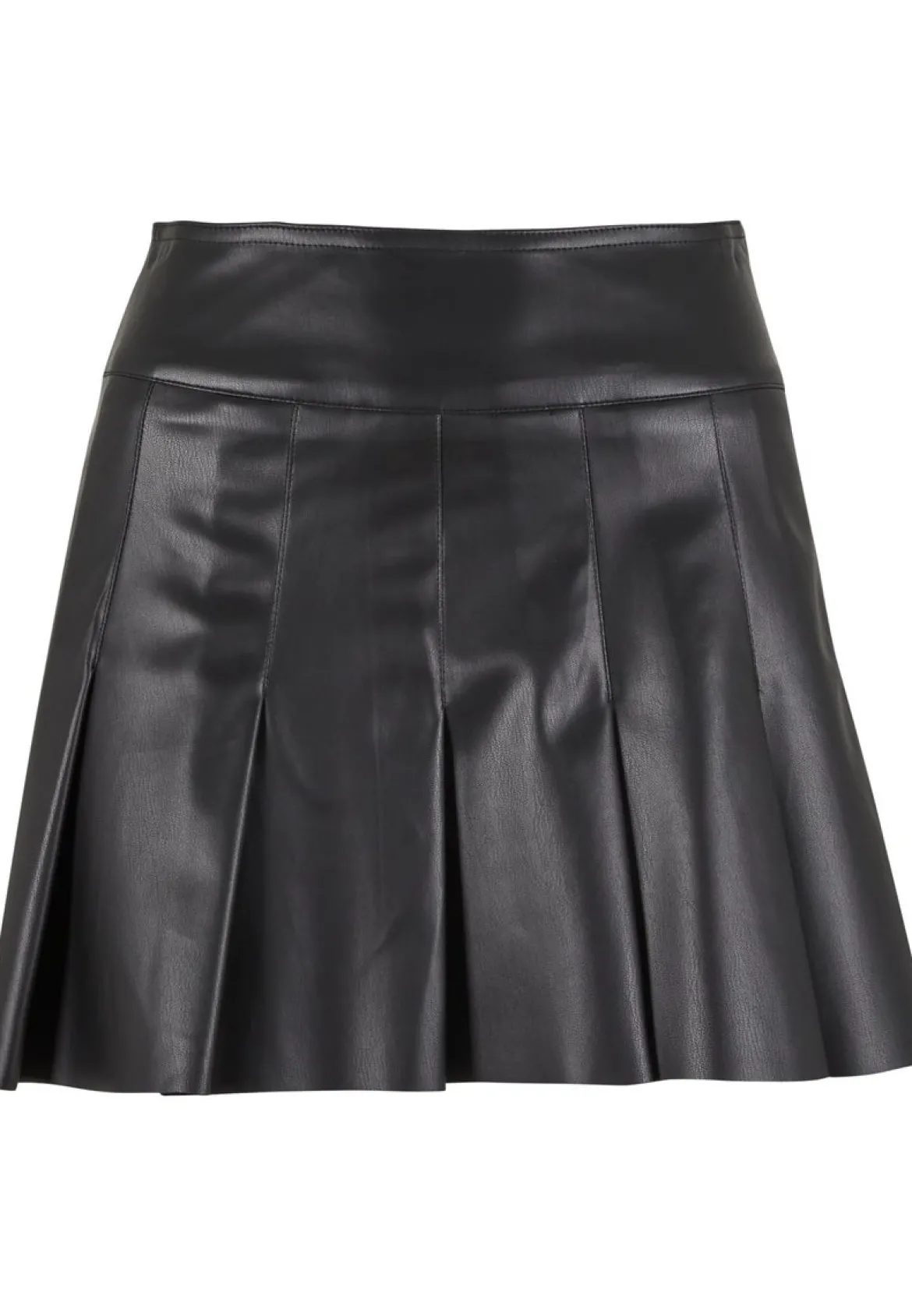 Urban Classics Synthetic Leather Pleated - Minihame