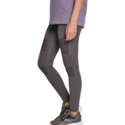 Urban Classics Tech Mesh - Legginsit, dark grey