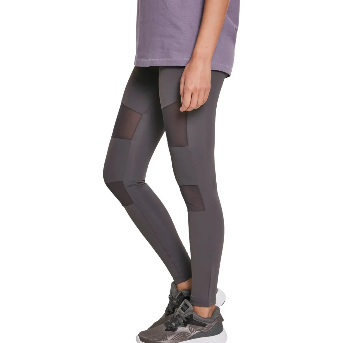 Urban Classics Tech Mesh - Legginsit, dark grey