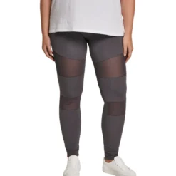Urban Classics Tech Mesh - Legginsit, dark grey