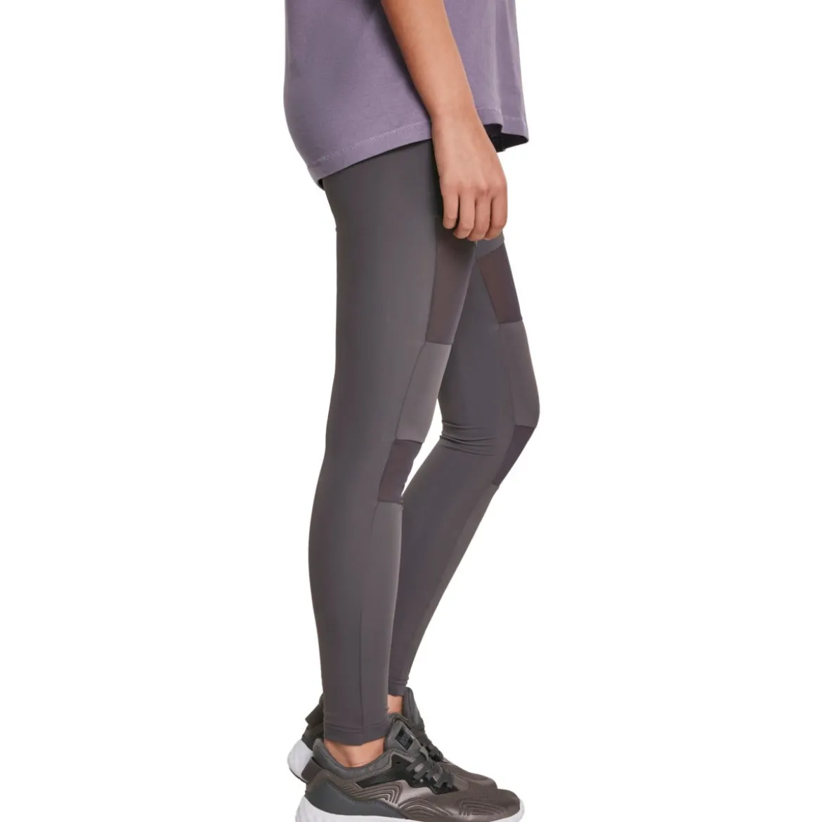 Urban Classics Tech Mesh - Legginsit, dark grey