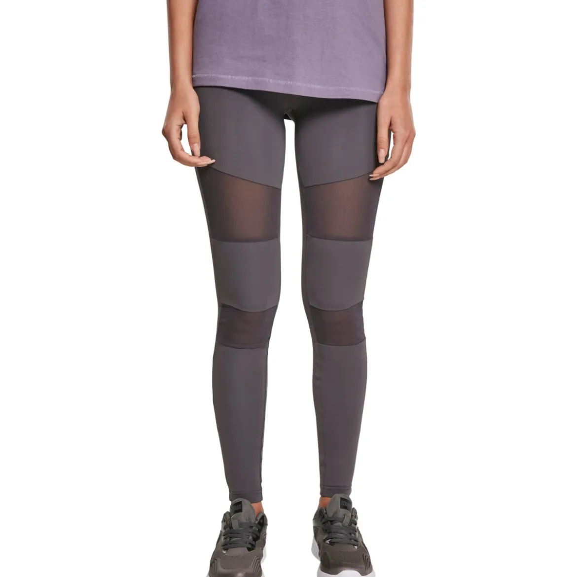 Urban Classics Tech Mesh - Legginsit, dark grey