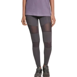 Urban Classics Tech Mesh - Legginsit, dark grey