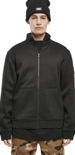 Urban Classics Teddy Bonded Zip - College takki