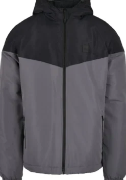 Urban Classics 2-tone Padded Windrunner - Tuulitakki, darkshadow