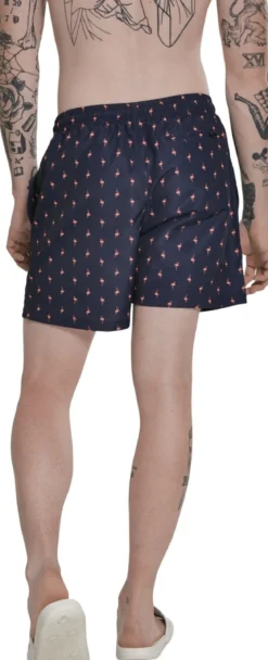 Urban Classics - Uimashortsit, flamingo