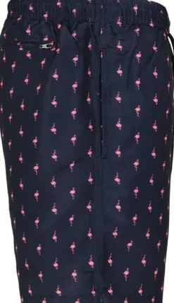 Urban Classics - Uimashortsit, flamingo