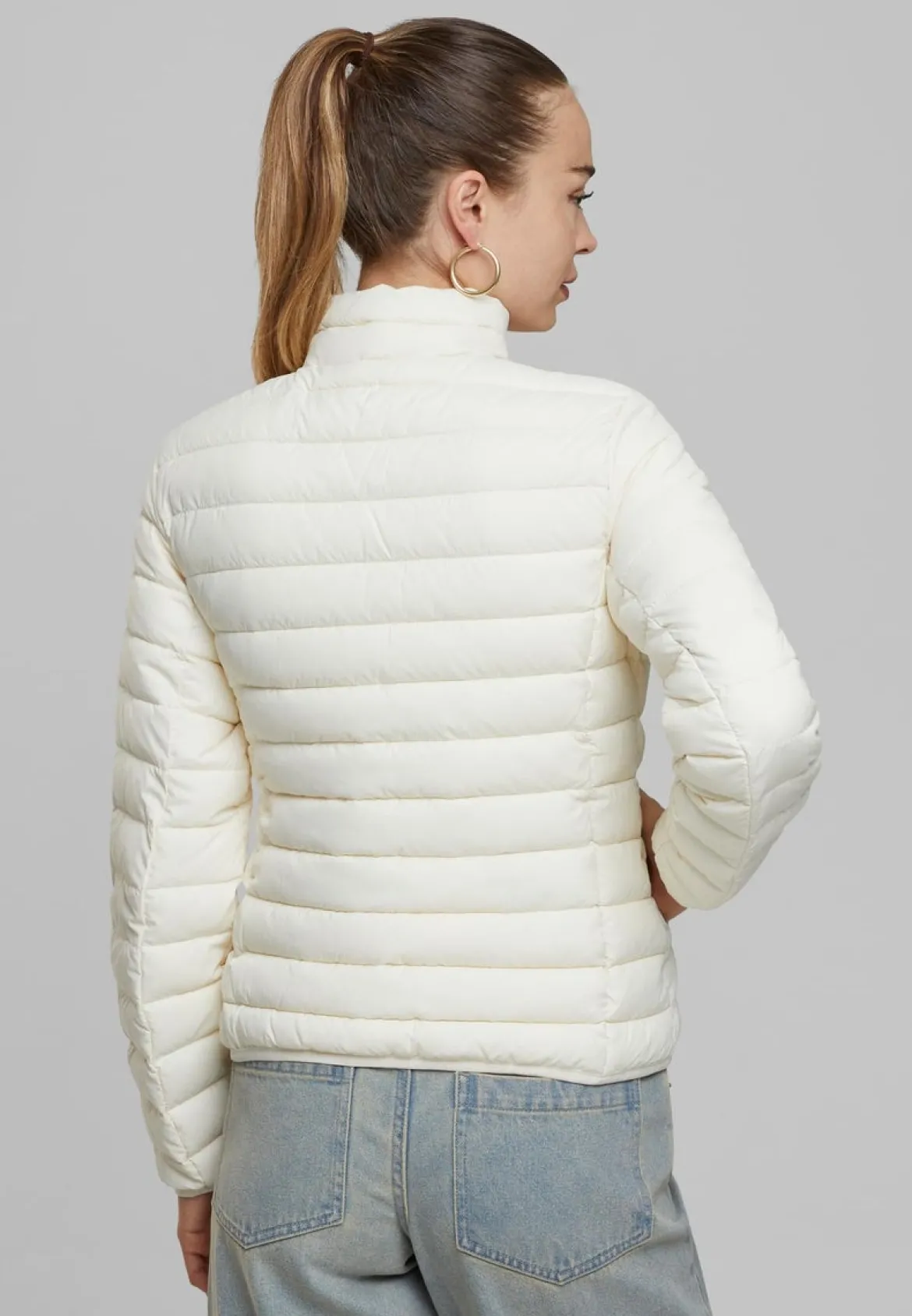Urban Classics Ultra Light Puffer - Välikausitakki, valkoinen