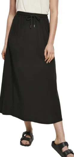 Urban Classics Viscose Midi - Hame, Black