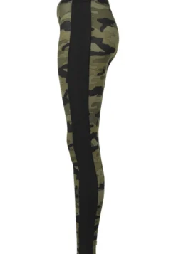 Urban Classics Wood Camo Stripe - leggingsit
