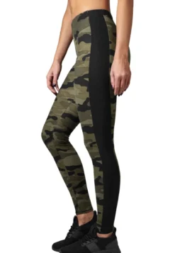 Urban Classics Wood Camo Stripe - leggingsit