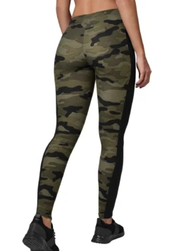 Urban Classics Wood Camo Stripe - leggingsit