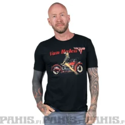 Van Halen: Pin-up Motorcycle - T-paita