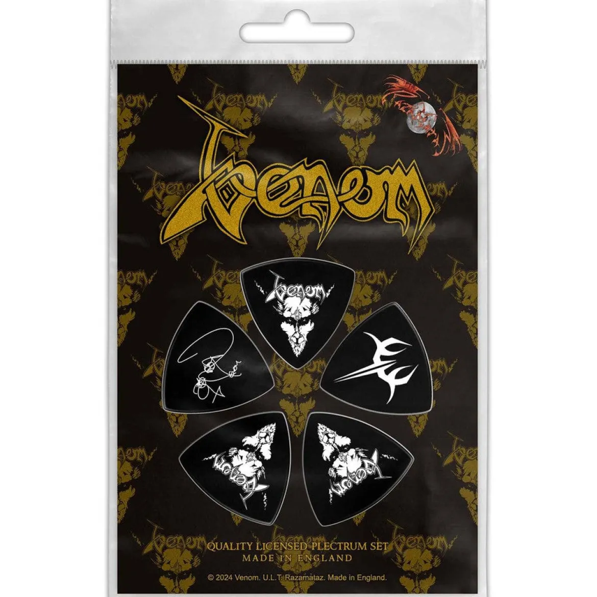 Venom: Black Metal - Tri-Tip Plektrasetti 5kpl