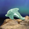 Vihreä aventuriini Delfiini 5cm