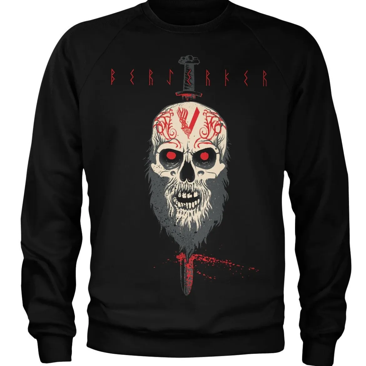Vikings Berserker - Pitkähihainen paita