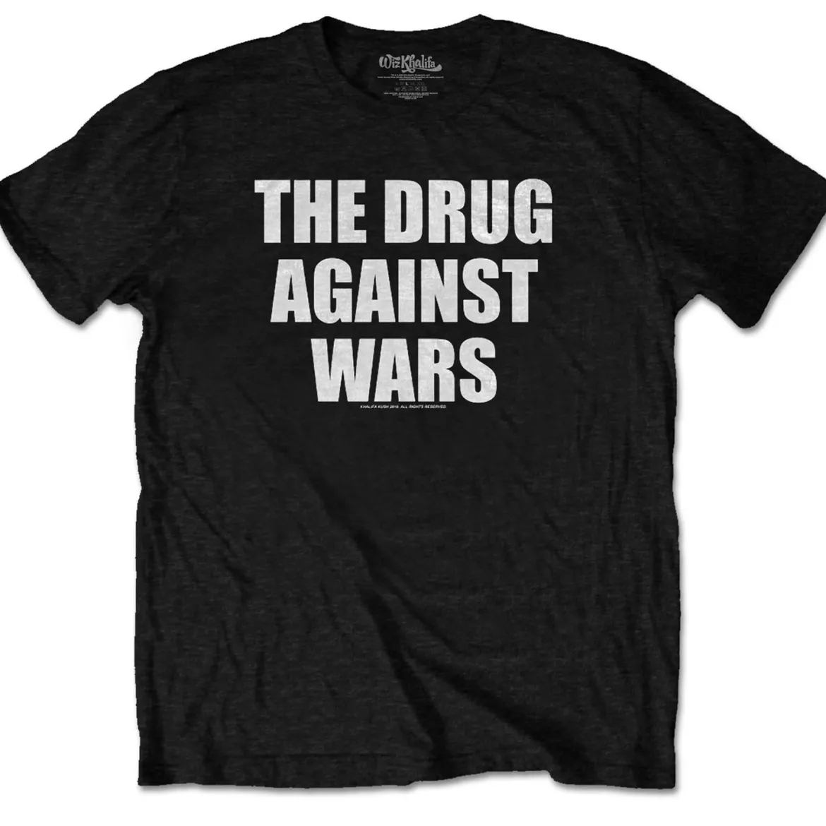 Wiz Khalifa Drug Against Wars - T-paita