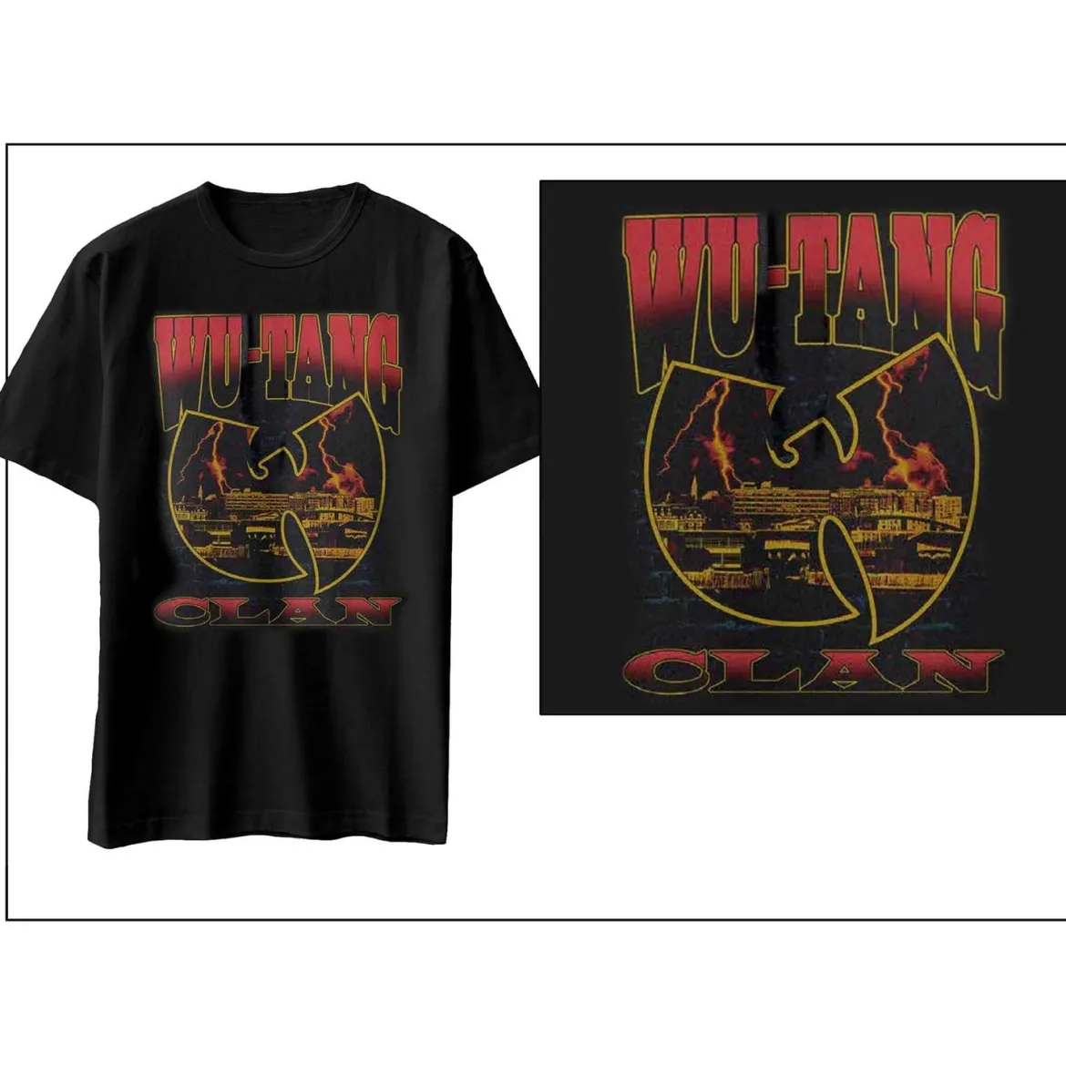 Wu-Tang Clan Lightning Infill W - T-paita