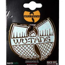 Wu-Tang Clan: White & gold logo - Pinssi