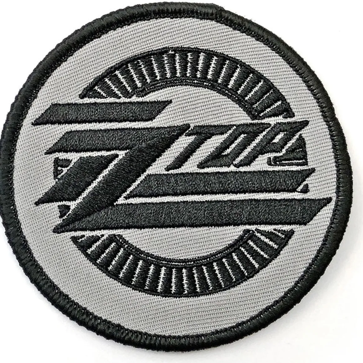ZZ Top circle logo - Kangasmerkki